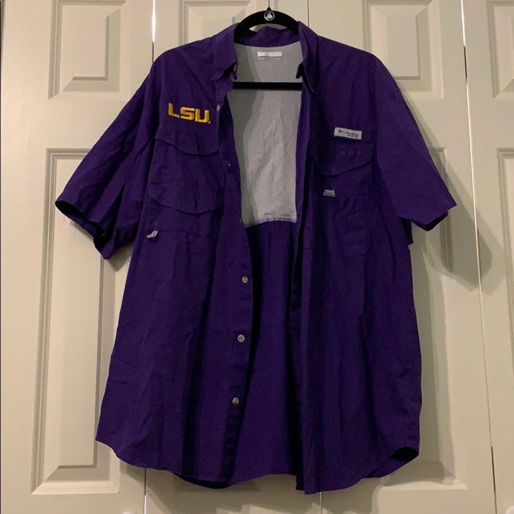 Columbia button down shirt